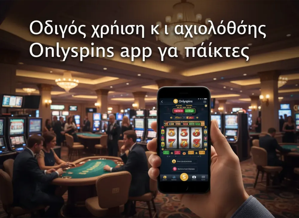 Οδηγός χρήσης και αξιολόγηση Onlyspins app για παίκτες