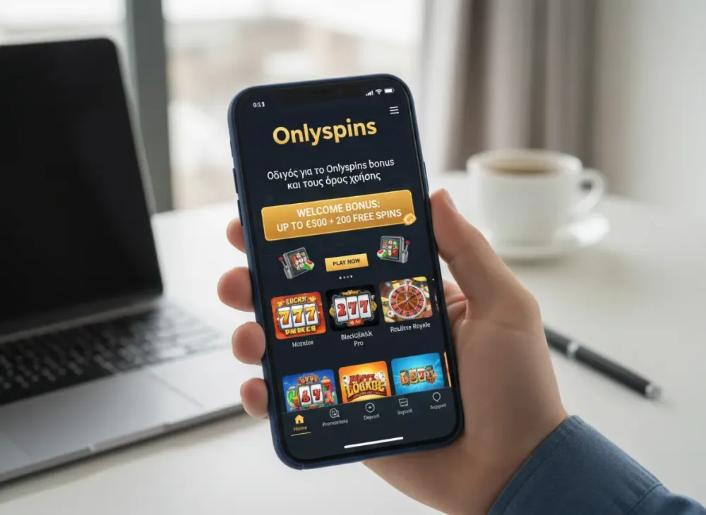 Οδηγός για το Onlyspins bonus και τους όρους χρήσης